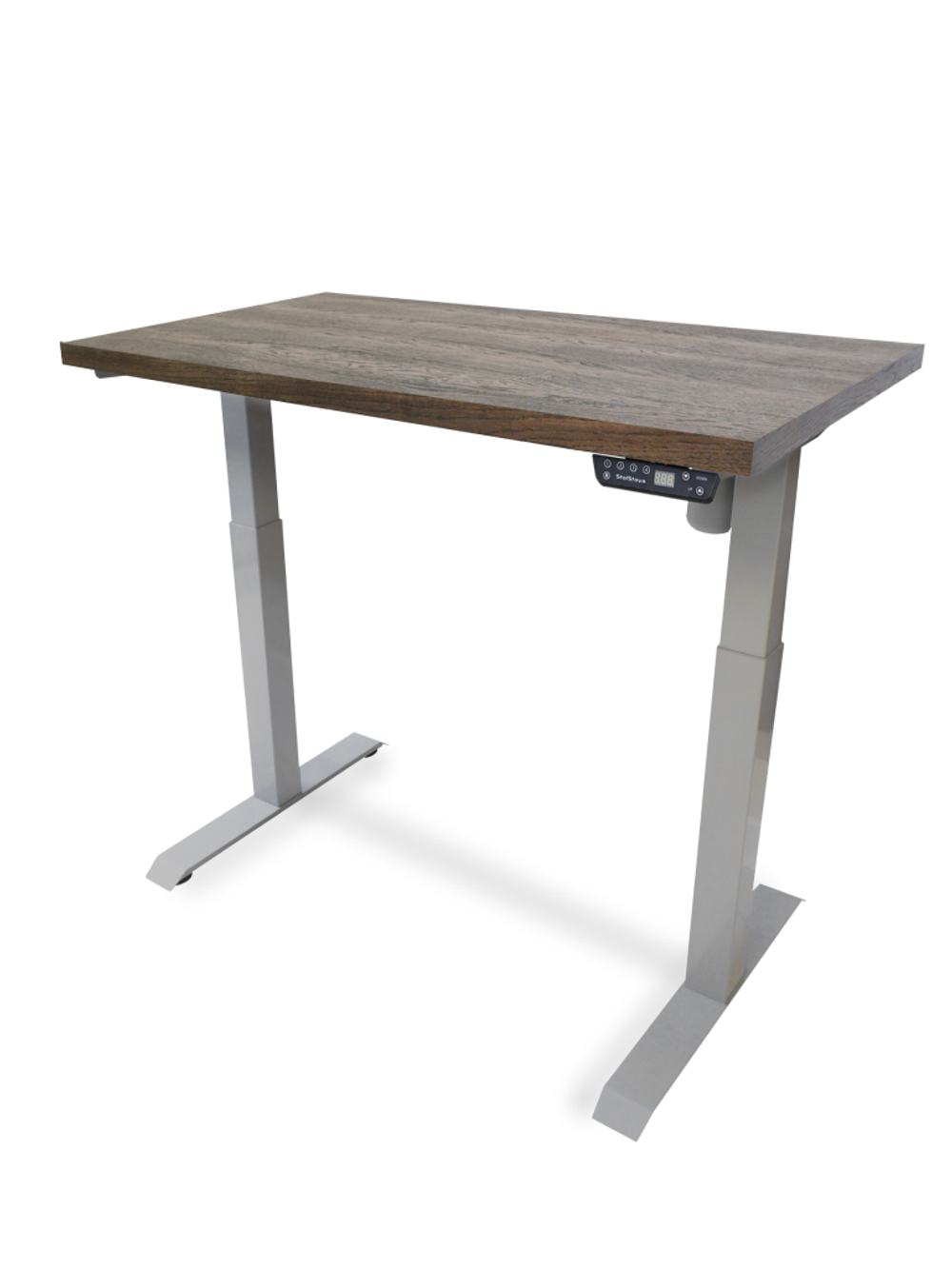 Регулируемый компьютерный стол Motor UP с регулировкой по высоте — столешница МДФ дуб мореный
