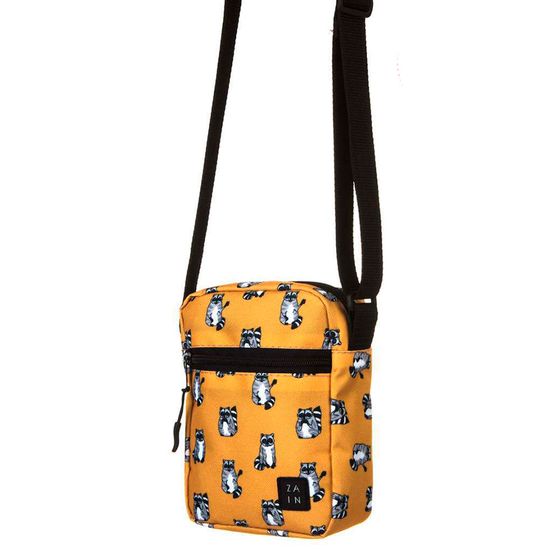 Мини сумка мессенджер ZAIN 218. Енот