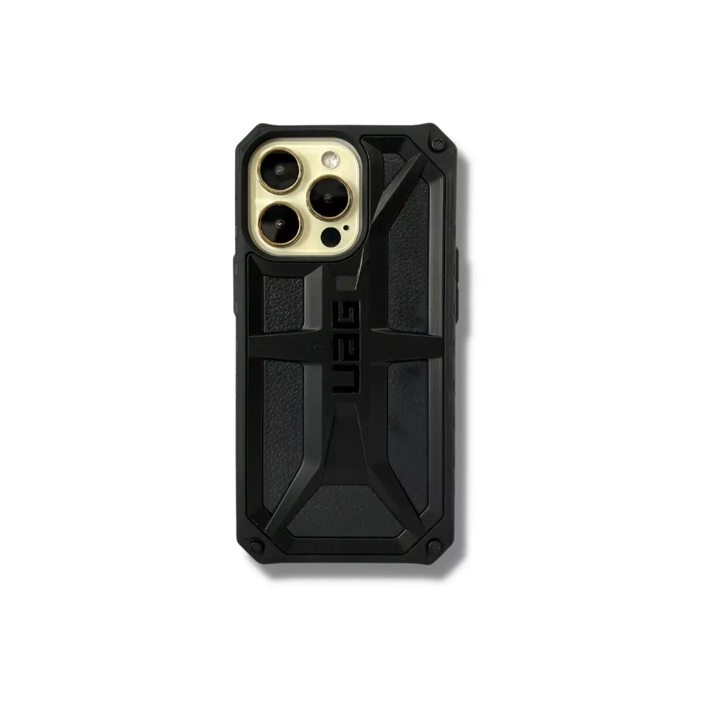 Чехол узор UAG (копия premium) в коробке. Черный