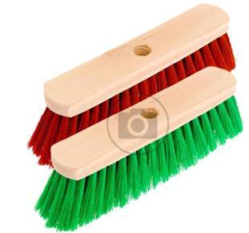 Щетка уличная деревян.  МЯГКАЯ  270ммх50мм   №51  /Ж0210