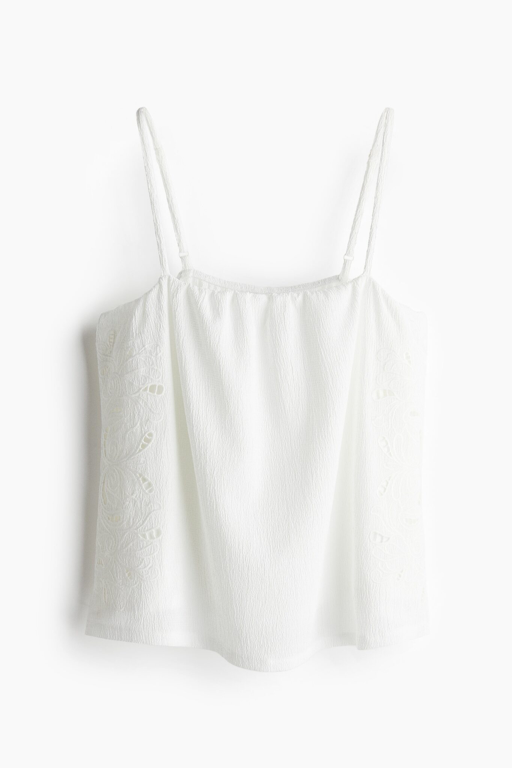 Топ на бретельках broderie anglaise