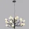 5090/18 MODERN ODL25 553 черный матовый/белый/фарфор Люстра G4 LED 18*5W GARDI