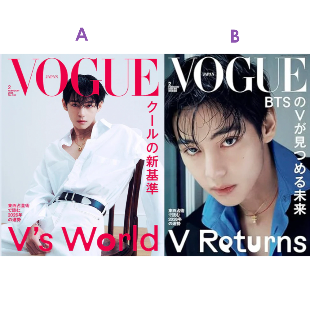 Журнал VOGUE JAPAN - 2026. 02 (Cover. BTS V)