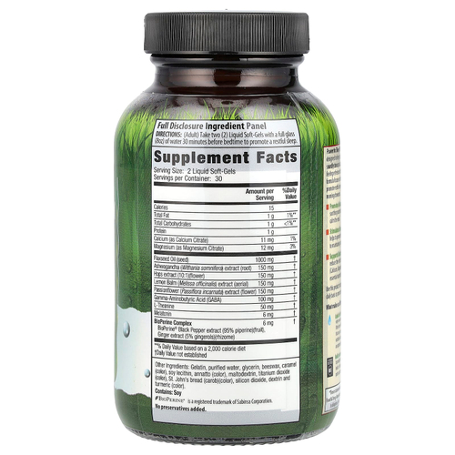 Irwin Naturals, Power to Sleep PM®, 60 желатиновых капсул