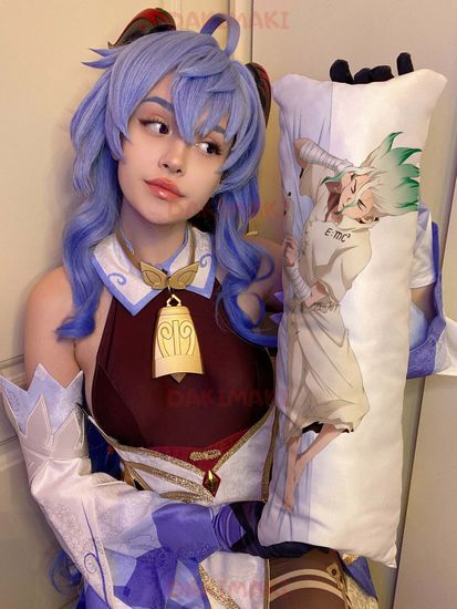 Мини дакимакура Сэнку Ишигами из Доктор Стоун арт. M0834, 60х20 см