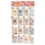 Открытка прямоугольная Basir, серия "For You", с золотым тиснением, 9.5*6.5 см, 128 шт