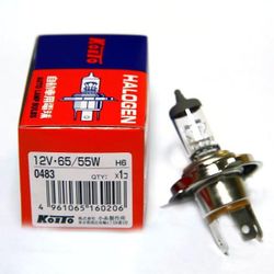 Автомобильная галогеновая лампа Koito 0483 Н6 12V 65/55W