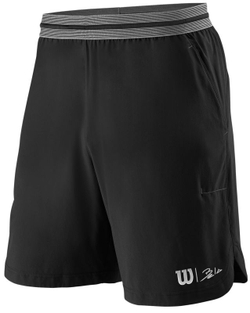Мужские шорты теннисные Wilson Bela Power 8 Short II - black