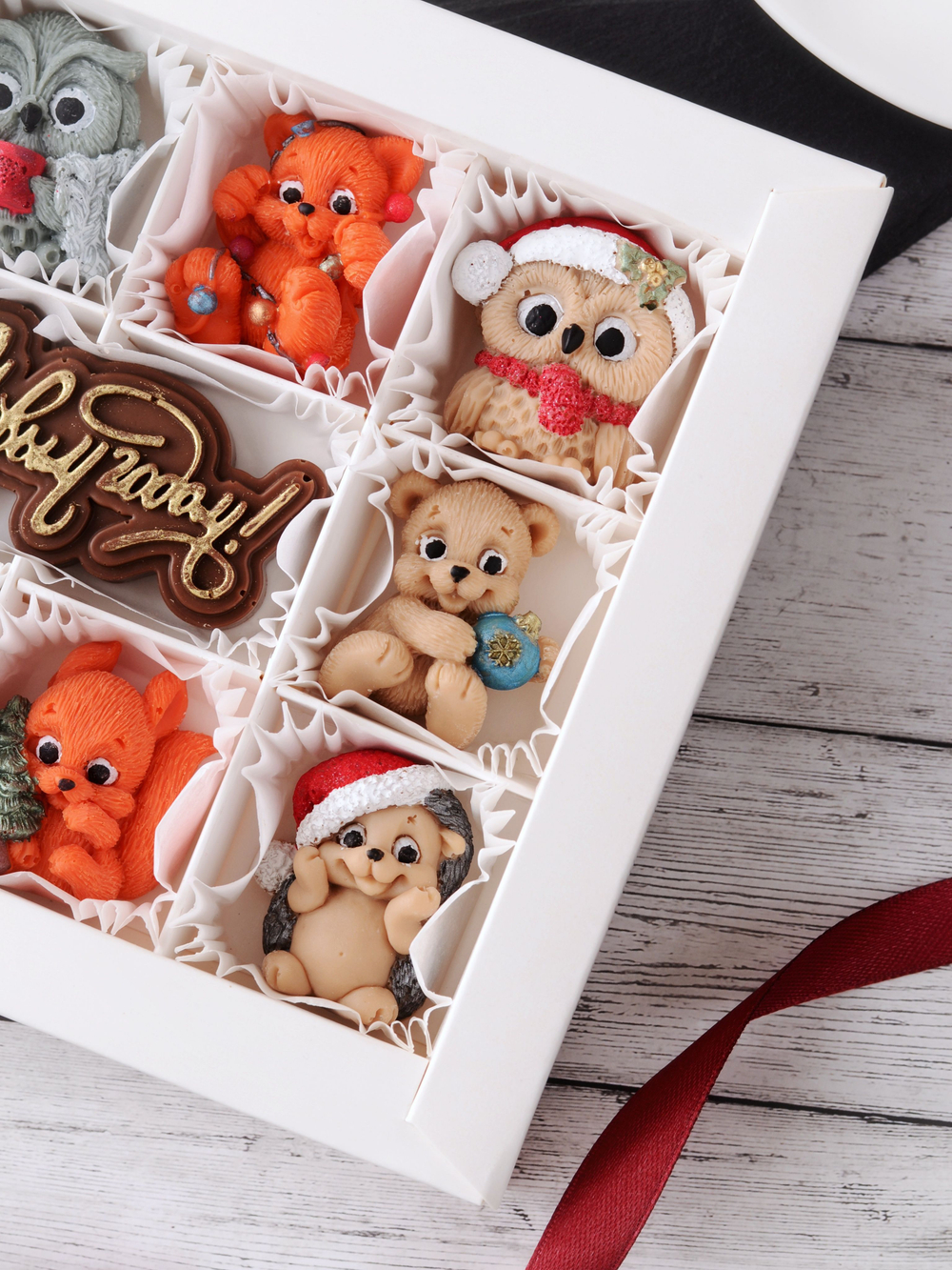 Сладкий новогодний подарок "Новогодняя сказка" #2 / Подарок из шоколада на новый год