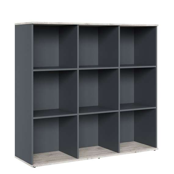 Шкаф средний с распашными дверьми Zion Light 140x42x129