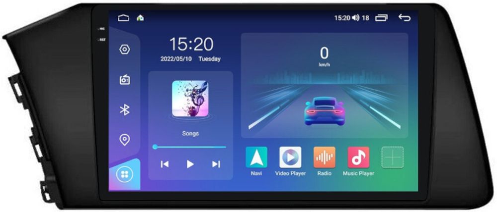 Магнитола для Hyundai Elantra 2021+ - Parafar PF583U2K Android 11, QLED+2K, ТОП процессор, 8Гб+128Гб, CarPlay, SIM-слот