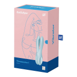 Вибростимулятор 14см Satisfyer Threesome 1 Blue
