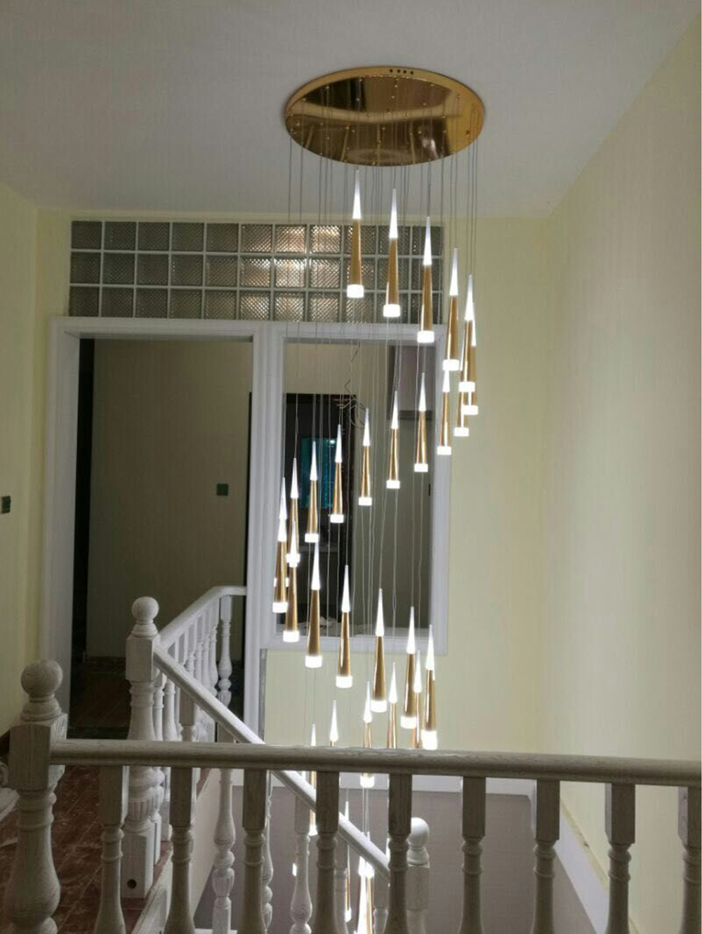 Pendant design lamp Droplight   (Gold)