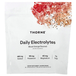 Thorne, ежедневные электролиты, красный апельсин, 30 пакетиков по 4,37 г (0,15 унции)