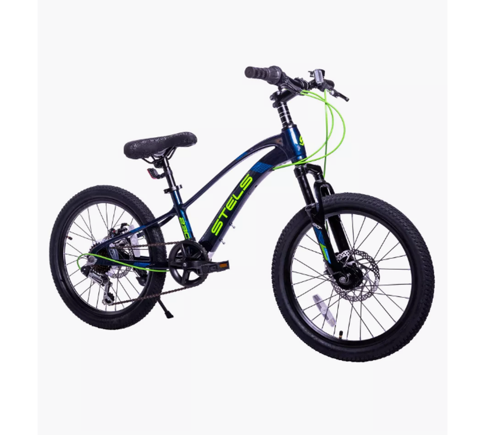 Велосипед 20" Stels Leader-230 MD 7ск. темно-синий/черный