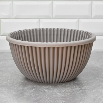 Кашпо Верде 6л с металлическим подвесом, мокачино