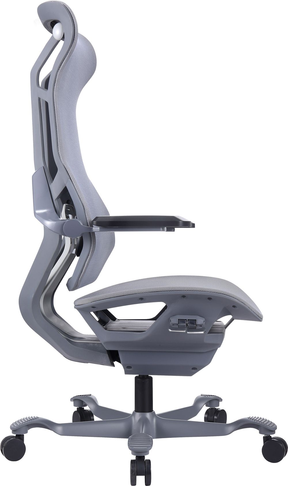 Эргономичное кресло Everprof Atom Grey Сетка Серый