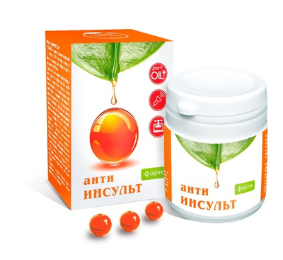 Масло с экстрактами лекарственных растений, АНТИ ИНСУЛЬТ, 60 кап, Золотая Сибирь, Сиб-Крук