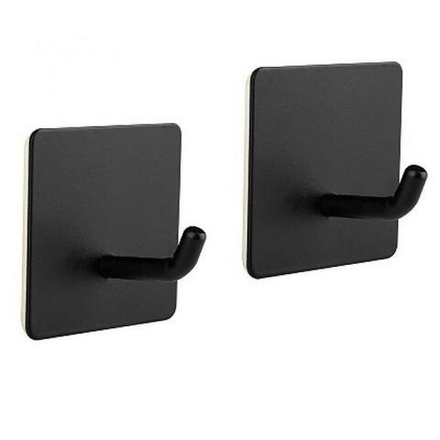 Набор крючков самоклей. Квадрат 2шт (металл) Рыжий Кот