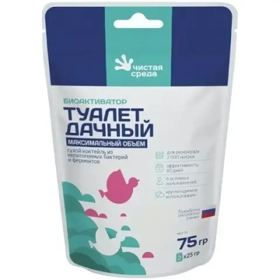 Средство для дачного туалета «Максимальный объем» 75гр
