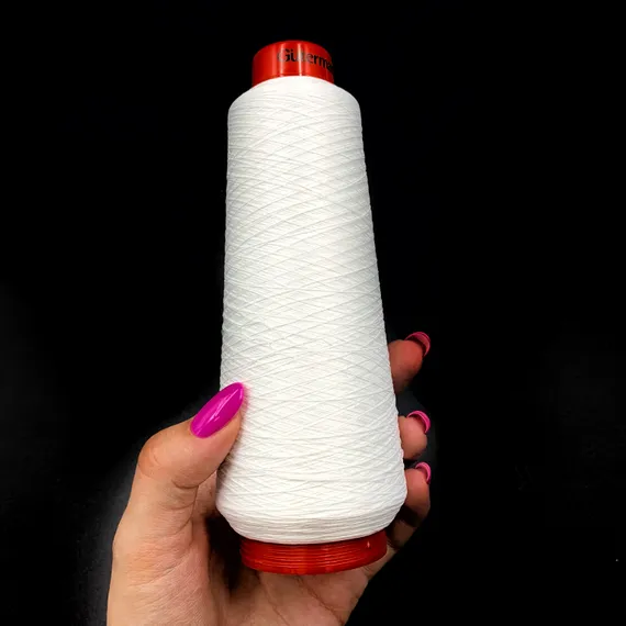 Нитки GUTERMANN Piuma №160 белые (800)