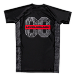 Рашгард Level x Black GOTHIC SERPENT чёрный