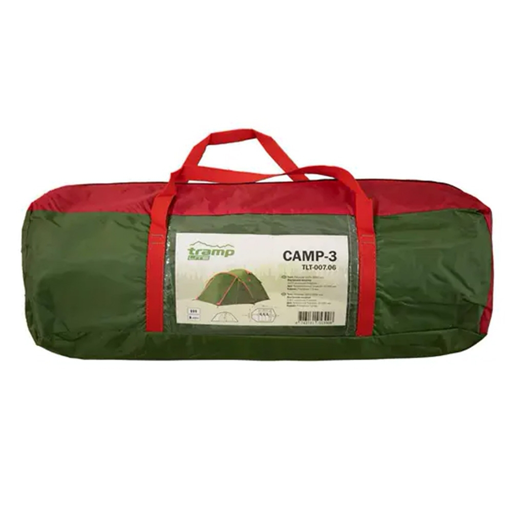 Tramp Lite палатка Camp 3 (зеленый)