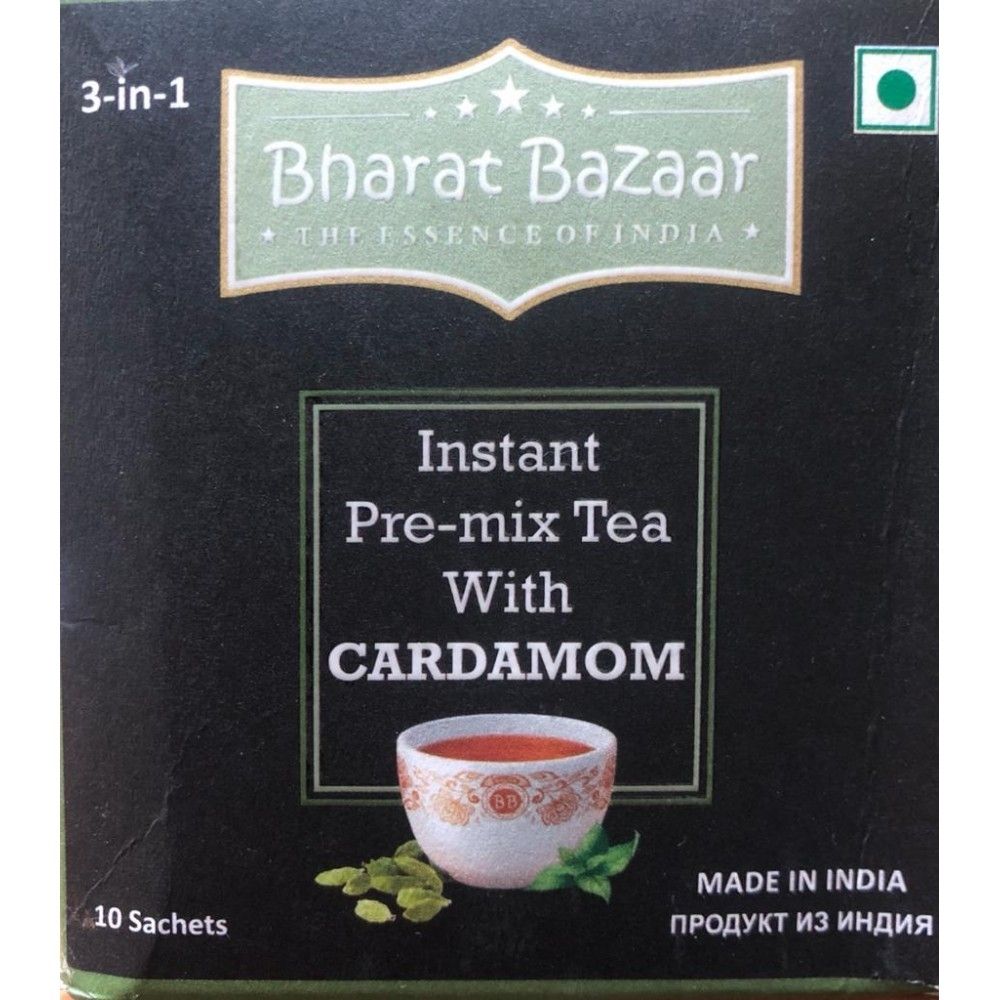 Чай растворимый с кардамоном Bharat Bazaar 10 саше 2 шт