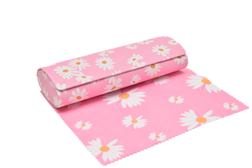 Футляр OPTICMASTER SG-27-43 PVC ромашки на розовом, (с салфеткой)