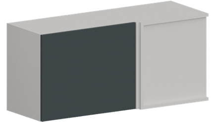 Кухня Модуль ШВУГ 1009 Ликата / Бирюзовая мята