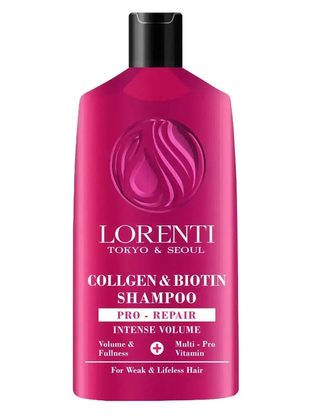 LORENTI Шампунь для волос COLLAGEN & BIOTIN 630мл