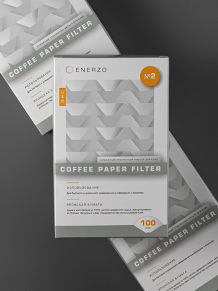 Фильтры из отбеленной японской бумаги №2 U-форма