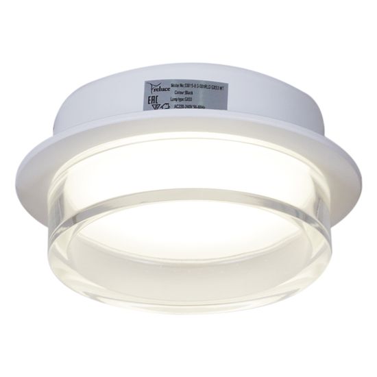 53015-9.0-001RLD GX53 WT светильник точ.