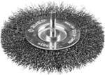 ЗУБР 100 мм, витая стальная проволока, 0.3 мм, Щетка дисковая, Профессионал (35198-100)