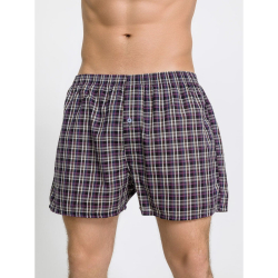 Набор мужских трусов-шортов в клетку (3 шт) PRIORITY PBM-1523