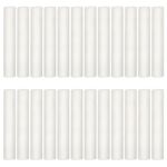 Мел белый мягкое письмо, набор 24 шт., круглый, BRAUBERG, 227439