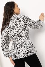 Блуза Артемида (черно-белая) Б12781-29М LT Collection