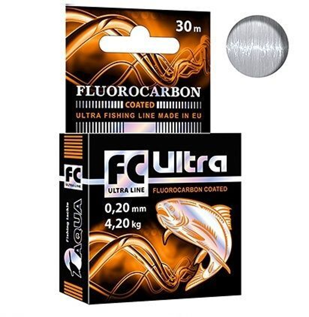 Леска FC ULTRA Fluorocarbon Coated зимняя 0,12 мм 1 шт