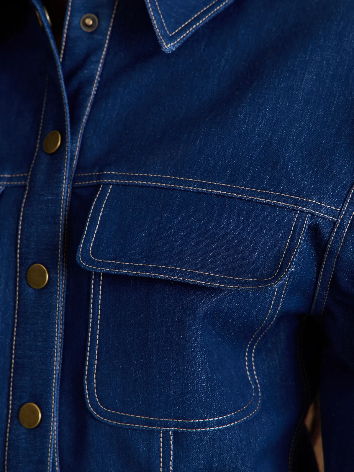 Рубашка из джинсы