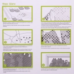 Алмазная мозаика 40*50см «Улочки» с полным заполнением, напечатанной рамкой, на деревянном подрамнике M50054