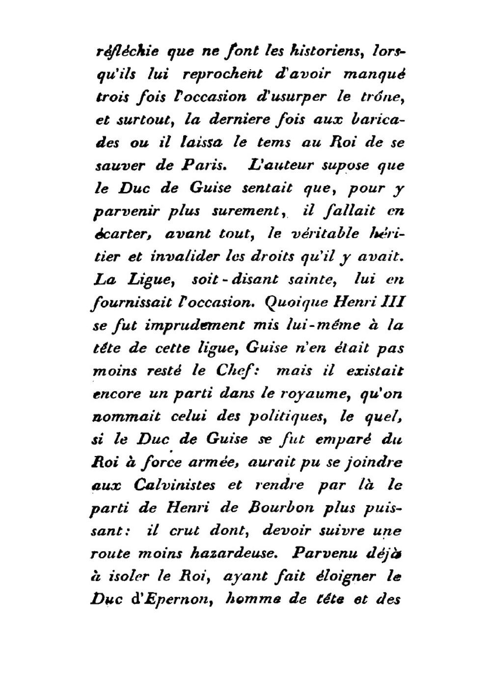 Guise le Balafré | Wilhelm August von Rhetz