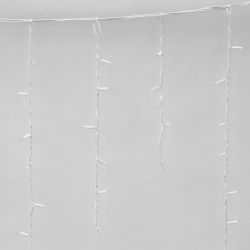 ULD-B3010-200-SWK MULTI IP67 Бахрома светодиодная со статическим свечением. 3м. Соединяемая. 200 светодиодов. Разноцветный свет. Провод белый. TM Uniel.