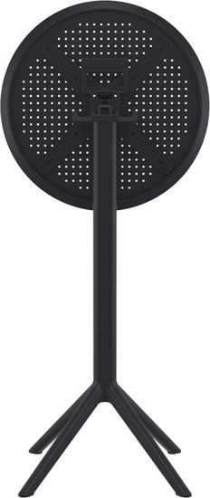 Стол пластиковый барный складной Sky Folding Bar Table 60 черный