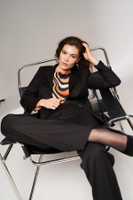 1805 Жакет женский (черный)