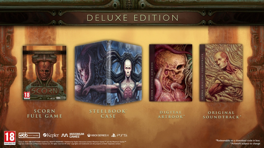 Игра Scorn Deluxe Edition (Русская версия) для PlayStation 5
