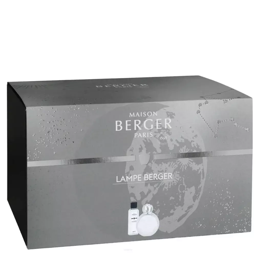 Maison Berger Paris - Набор ароматическая лампа Astral + ароматическое масло Белый кашемир 250мл / артикул   4759  / GTIN 3127290047595