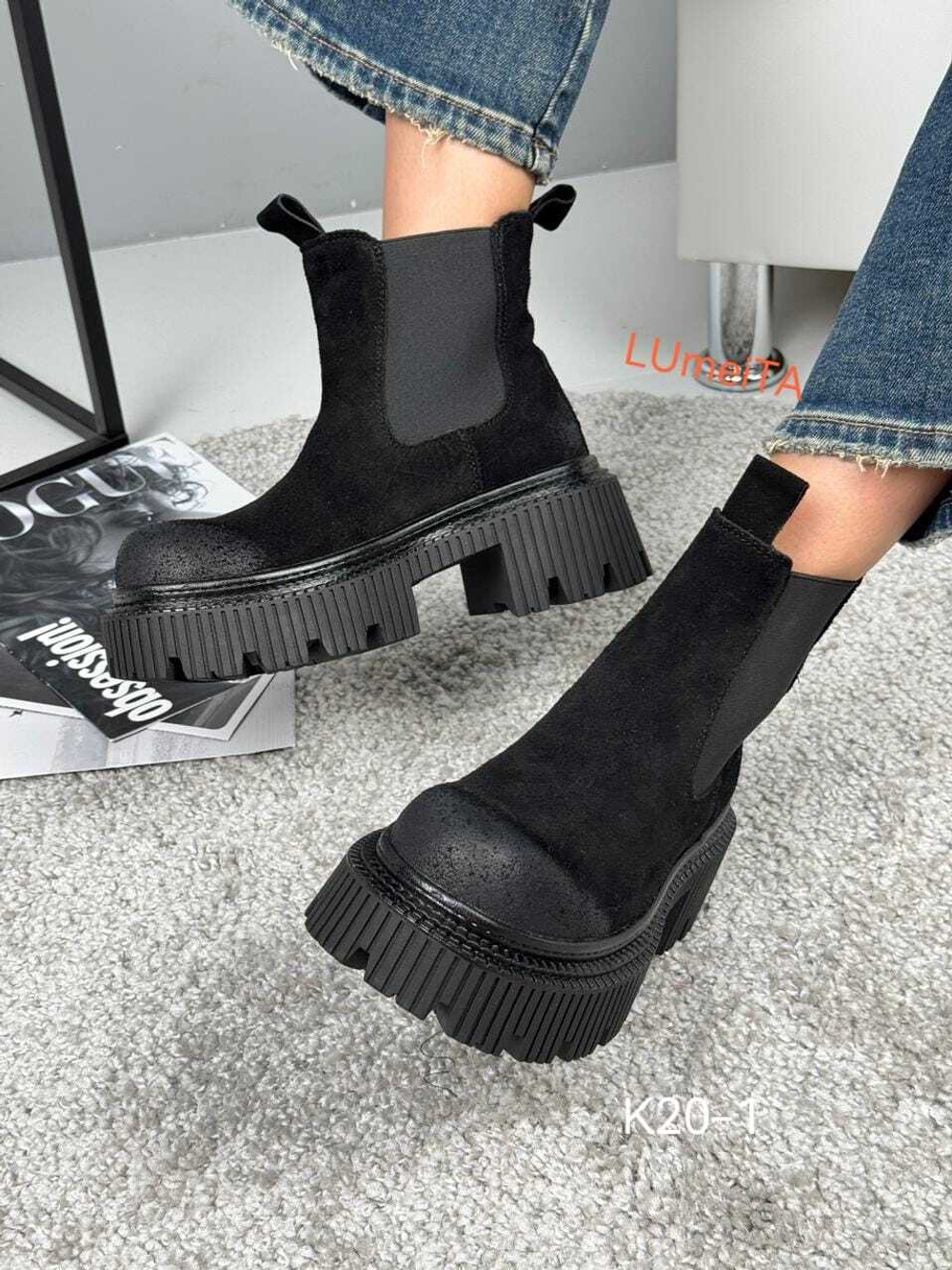 Ботинки нат. кожа по 6 пар (36-40)р./ 20-1