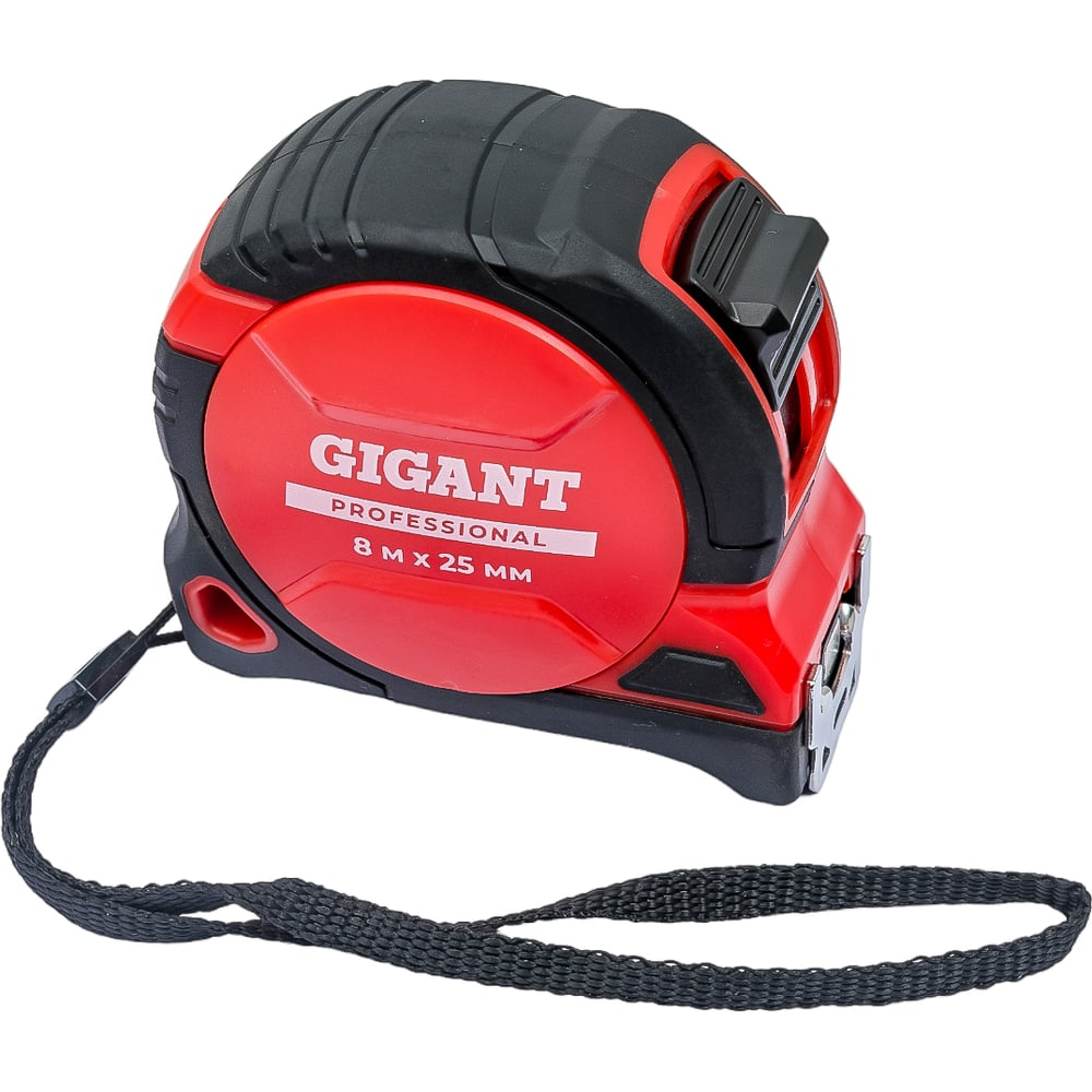 Рулетка Gigant Professional с магнитным зацепом 8м 25мм GPGW-12