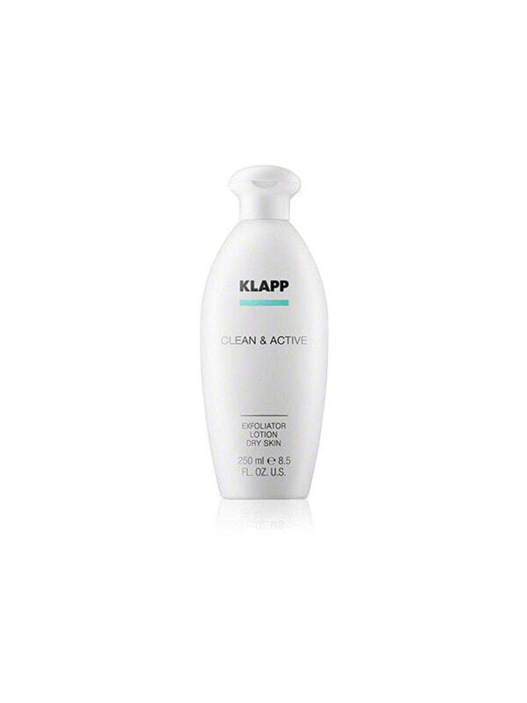 KLAPP Clean &amp; Active Exfoliator Lotion Dry Skin (250 ml)