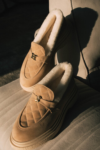 Лоферы HELENA SORETTI на меху